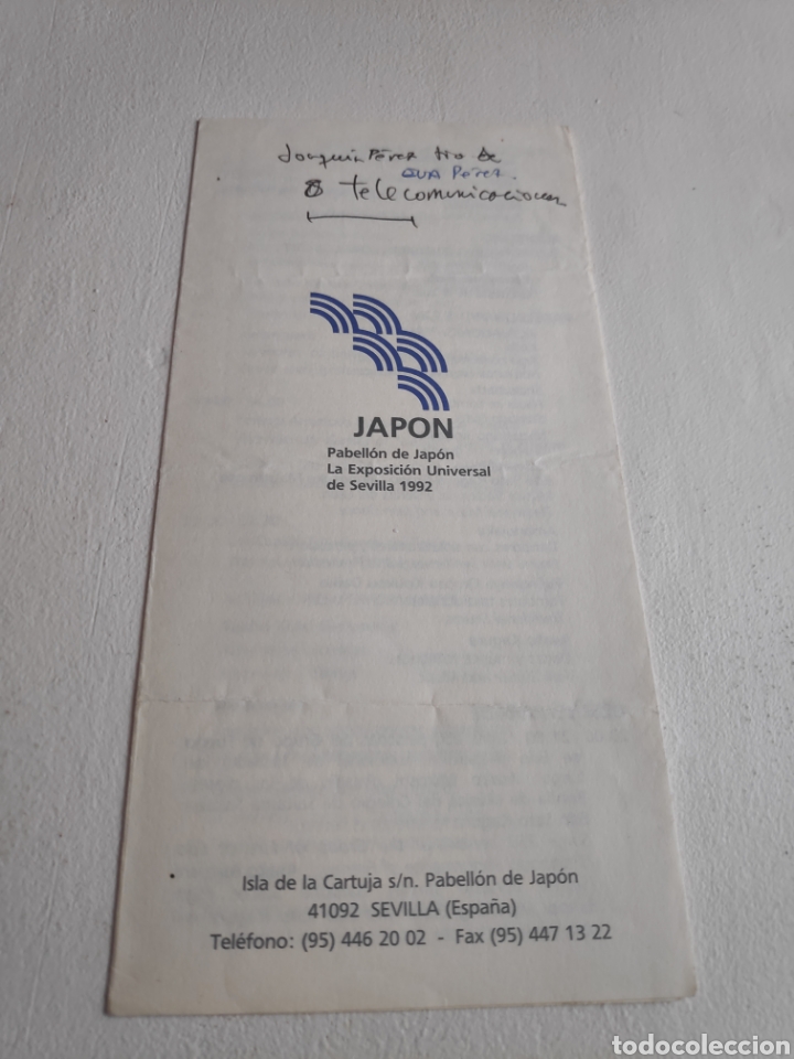 Coleccionismo de carteles: Expo 92 - Programa Semana de Jap&oacute;n - Sevilla - Foto 2