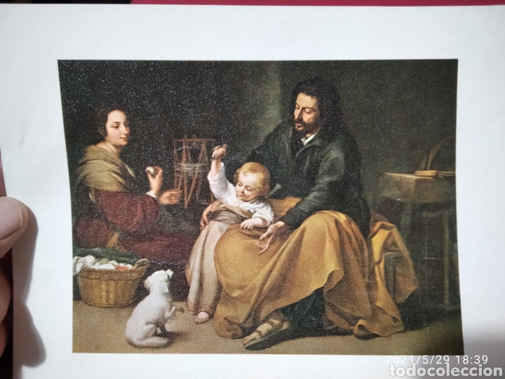 Coleccionismo de carteles: Bartolom&eacute; Esteban Murillo, la Sagrada Familia del pajarito