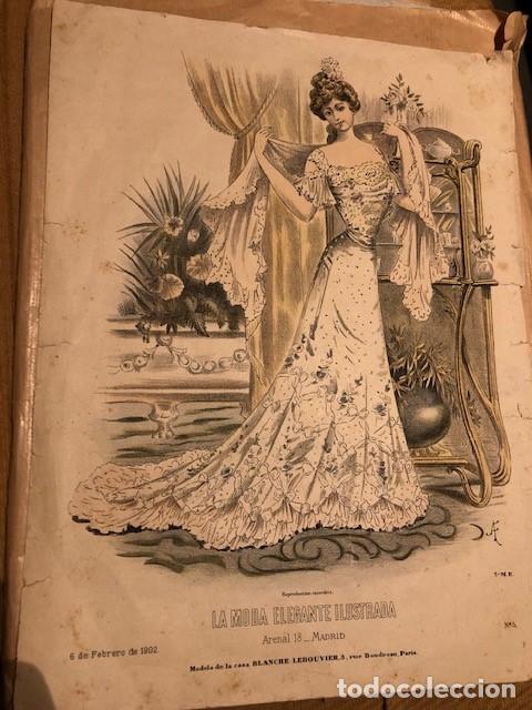 Coleccionismo de carteles: Cartel moda Lebouvier 1902 - Foto 1