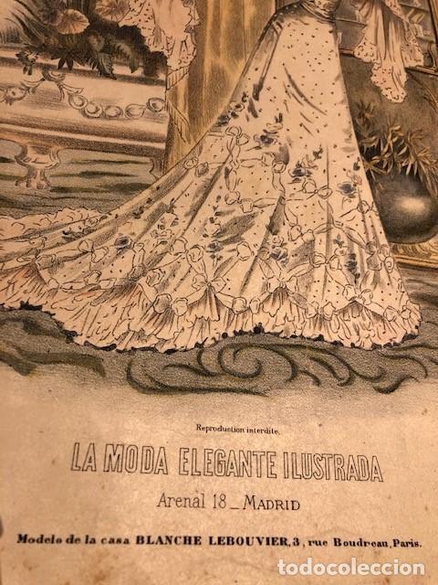 Coleccionismo de carteles: Cartel moda Lebouvier 1902 - Foto 4