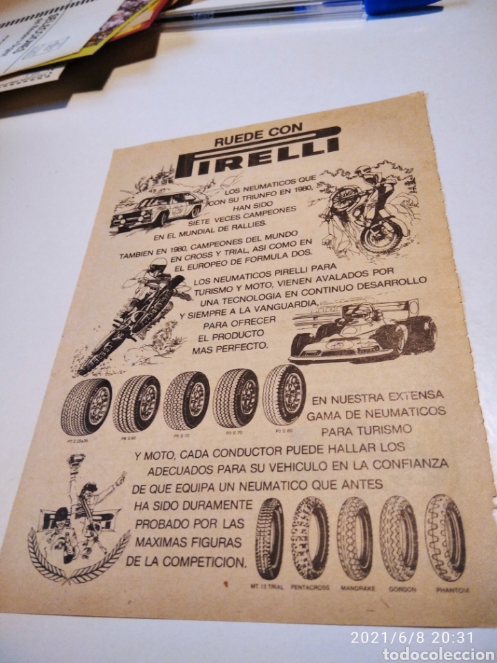 Publicidad neum&aacute;ticos Pirelli