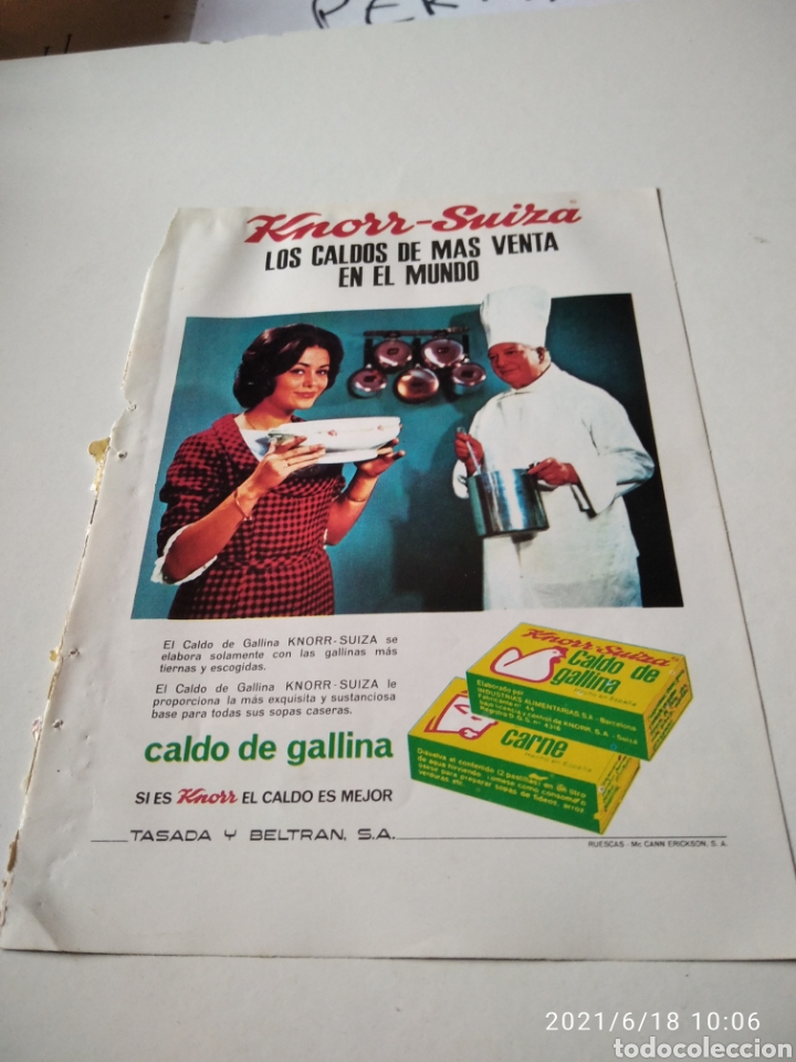Coleccionismo de carteles: Publicidad certina y Knorr-Suiza