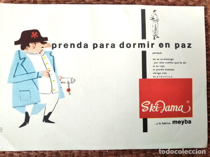 Coleccionismo de carteles: SKI JAMA MEYBA - ANUNCIO PUBLICITARIO 1955
