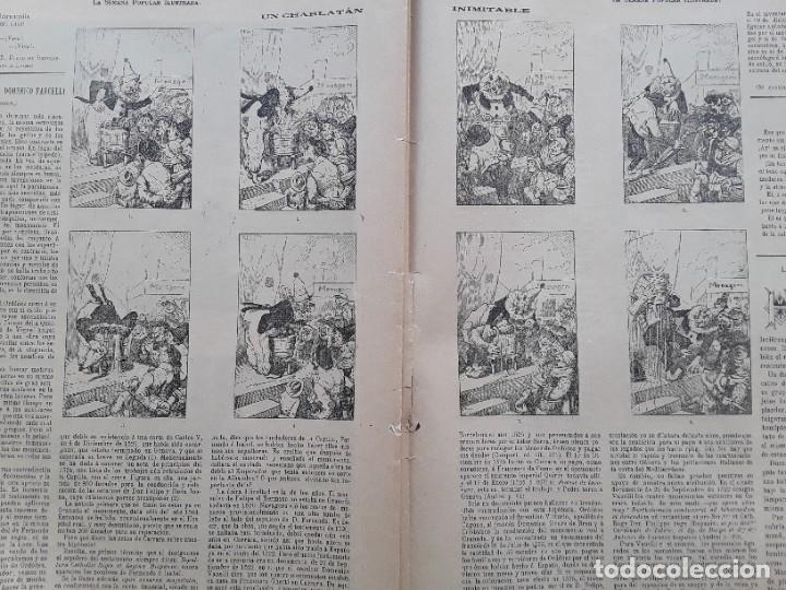 Poster collecting: UN CHARLATAN INIMITABLE VI&Ntilde;ETA HUMORISTICA AUCA HOJA A&Ntilde;O 1891