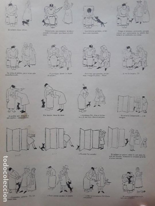 Poster collecting: EL NOTARIO VI&Ntilde;ETA HUMORISTICA AUCA HOJA A&Ntilde;O 1891