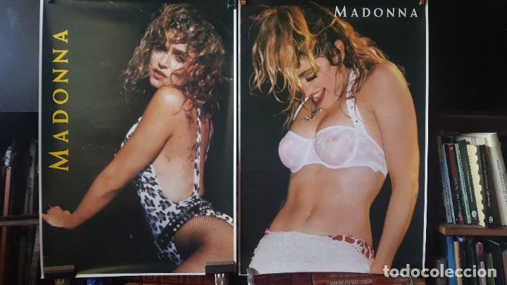 Coleccionismo de carteles: LOTE: 2 POSTERS DE MADONNA 46CMX68CM /MEDIDAS DE CADA UNO