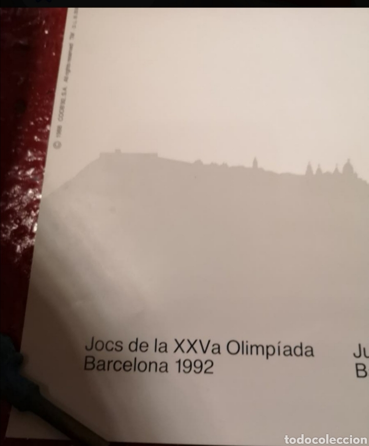 Coleccionismo de carteles: Barcelona92 poster olimpiadas - Foto 2