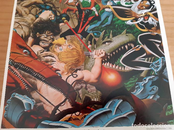 Coleccionismo de carteles: THE BATTLE FOR THE SAVAGE LAND - MARVEL COMICS GROUP - AÑO 1980 - PERFECTO ESTADO - Foto 6 - 299578708