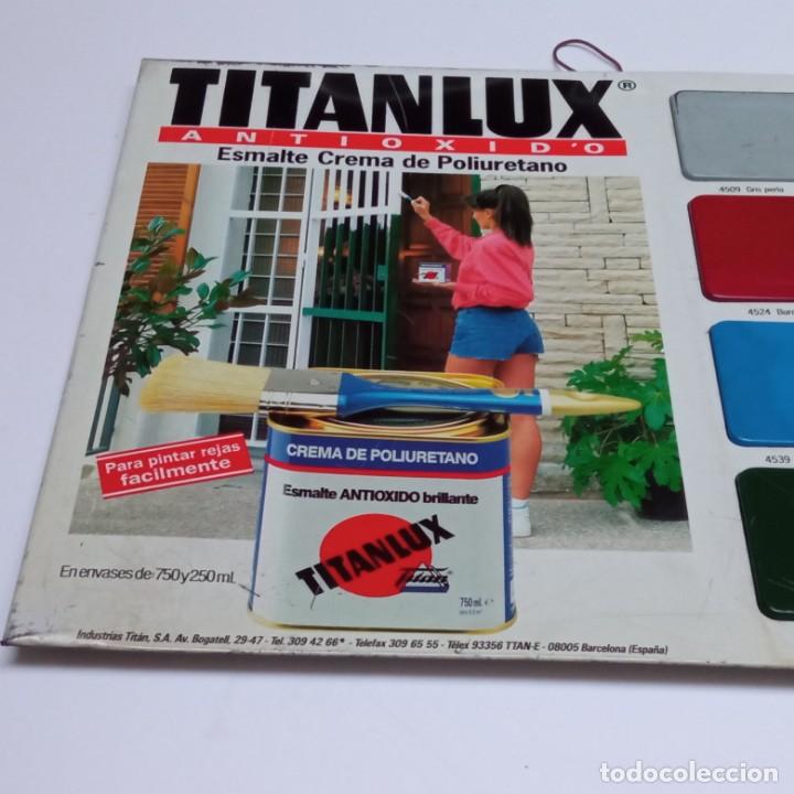 Coleccionismo de carteles: CARTEL TITANLUX ANTIOXIDO - Foto 9
