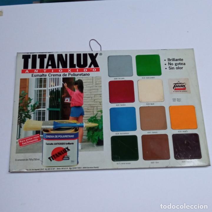 Coleccionismo de carteles: CARTEL TITANLUX ANTIOXIDO - Foto 11