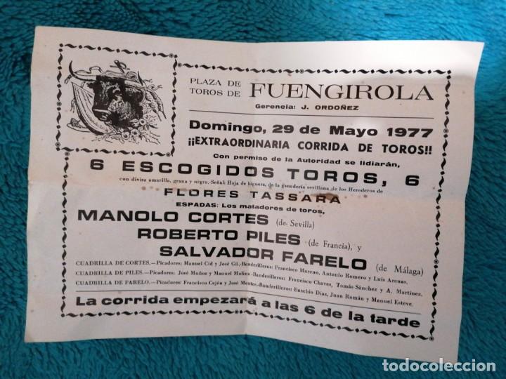 Coleccionismo de carteles: CARTEL TAURINO - Foto 2