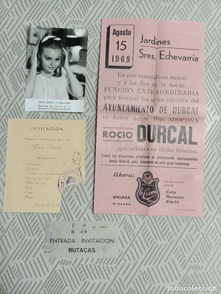 Coleccionismo de carteles: Lote Roc&iacute;o Durcal