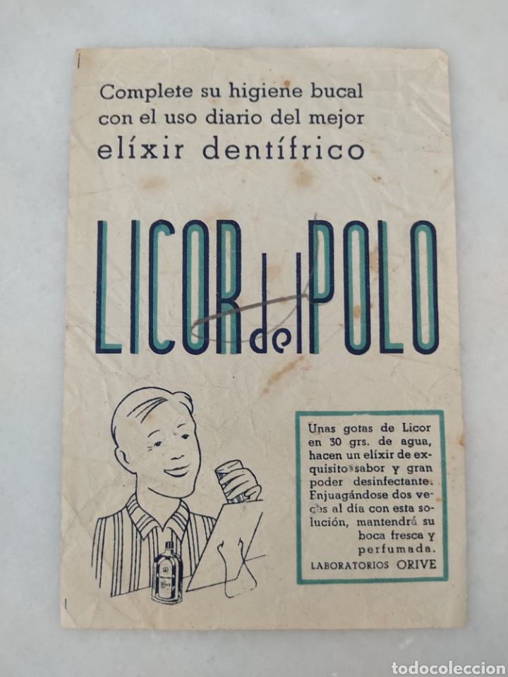 Coleccionismo de carteles: Cartel licor del polo - Foto 1