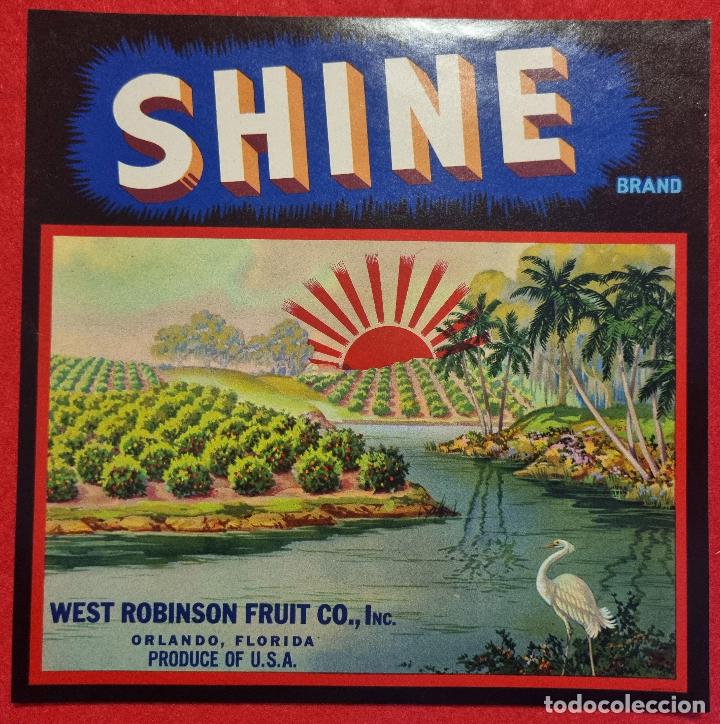 Sammeln von Plakaten: CARTEL ITO ETIQUETA USA SHINE FLAMENCO ORLANDO FLORIDA ORIGINAL K11