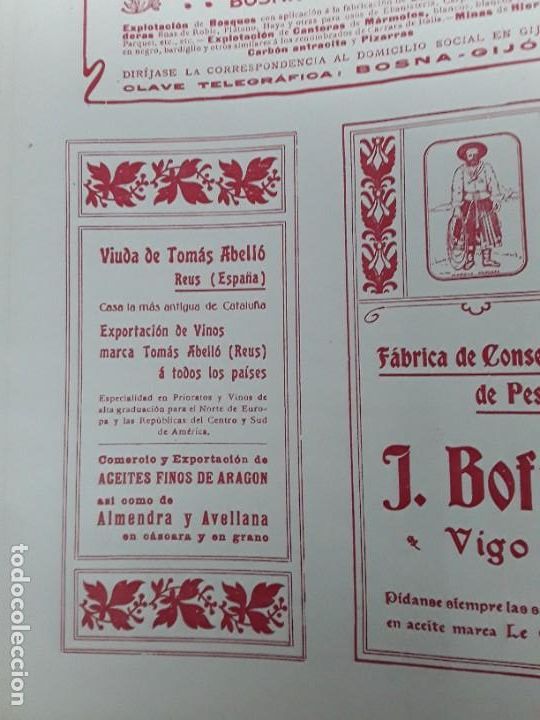 Coleccionismo de carteles: VIUDA DE TOMAS ABELLO EXPORTACION VINOS REUS CASA MAS ANTIGUA DE CATALU&Ntilde;A HOJA A&Ntilde;O 1904