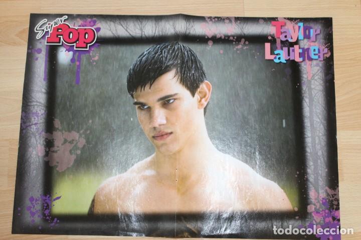 Coleccionismo de carteles: POSTER TAYLOR LAUTNER SUPERPOP - Foto 1