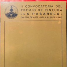 Collezionismo di affissi: SALA PASARELA 1966 SEVILLA. ARTE CONTEMPORÁNEO. Lote 313956748