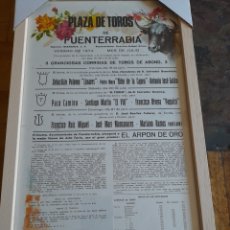 Coleccionismo de carteles: CARTEL DE TOROS HONDARRIBIA