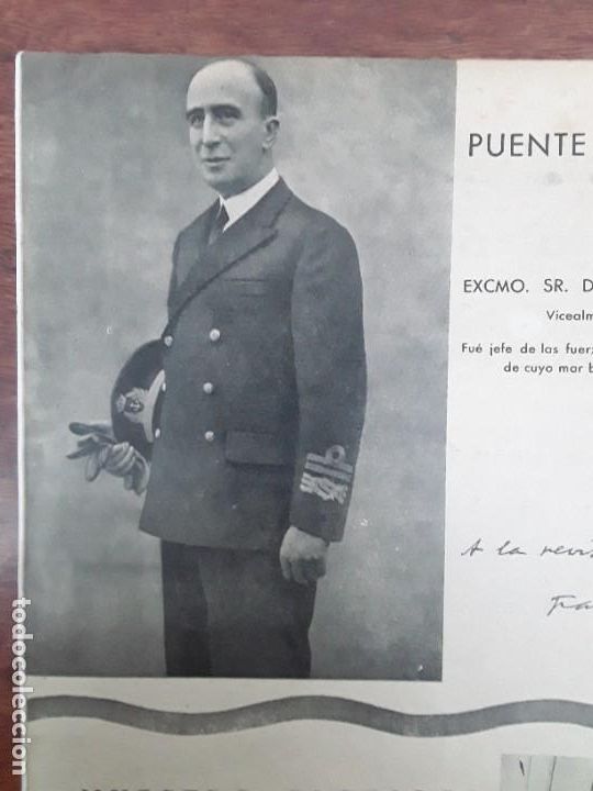 Coleccionismo de carteles: FRANCISCO MORENO VICEALMIRANTE DE LA ARMADA JEFE DE LAS FUERZAS BLOQUEO MEDITERRANEO HOJA 1940
