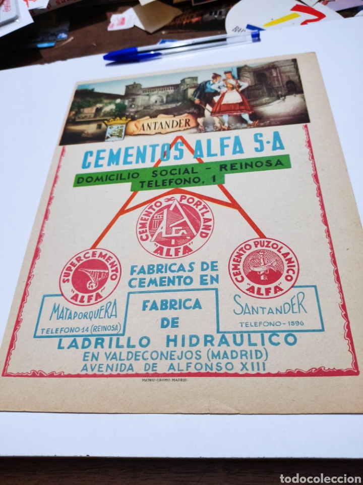 Mapa provincia de Santander