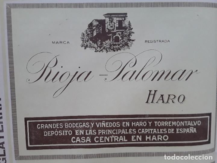 Coleccionismo de carteles: RIOJA PALOMAR BODEGAS HARO Y TORREMONTALVO / CAFE DROMEDARIO ANTONIO FERNANDEZ SANTANDER HOJA 1926