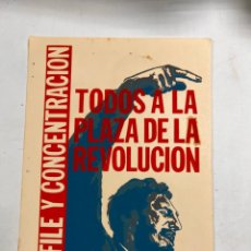 Coleccionismo de carteles: CUBA. CARTEL DEL 2 DE ENERO. SERIGRAFIA. MEDIDAS APROXIMADAS: 19 X 27 CM