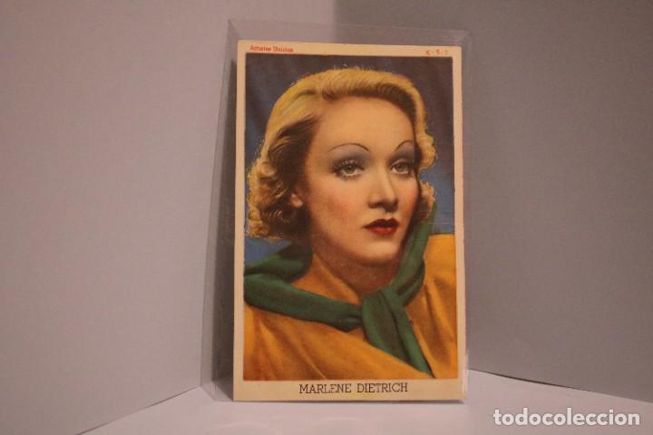 Coleccionismo de carteles: IMAGEN MARLENE DIETRICH ARTISTAS UNIDOS K-5-7