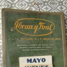 Coleccionismo de carteles: YBRAN Y FONT. Lote 325352518