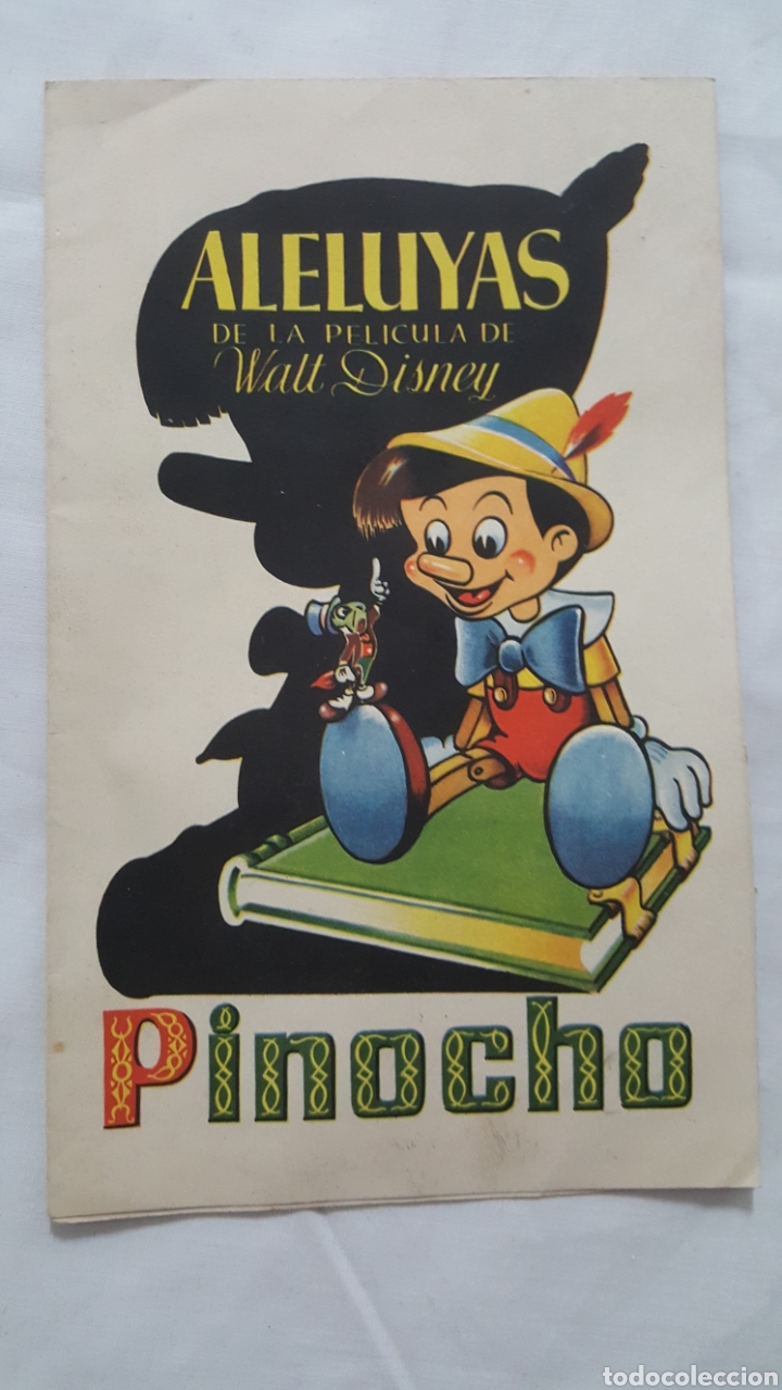 Coleccionismo de carteles: AUCA DE PINOCHO 1944. ALELUYAS
