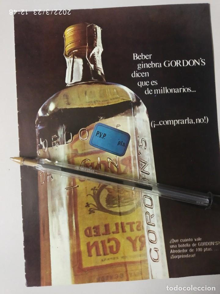 Coleccionismo de carteles: GINEBRA GORDONS....DE MILLONARIOS, COMPRARLA NO.