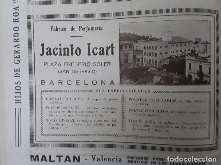 Collezionismo di affissi: LA SEGURIDAD COMERCIAL COBRO CREDITOS INFORMES COMERCIALES MARCAS PATENTES MADRID HOJA A&Ntilde;O 1926