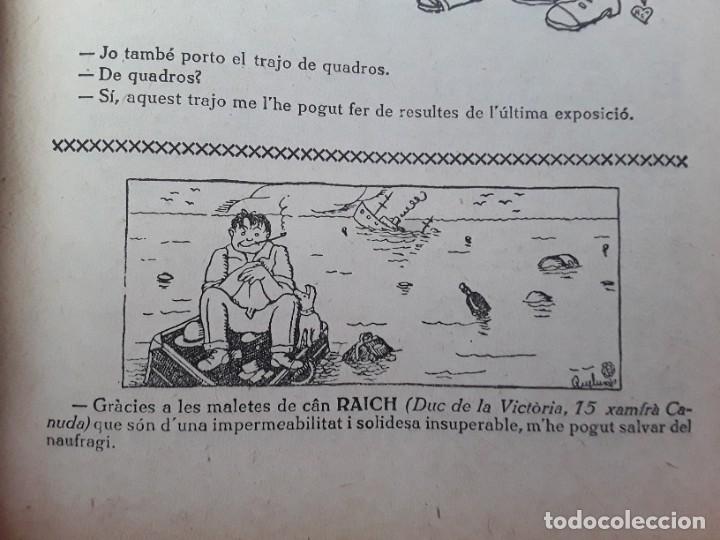 Coleccionismo de carteles: CAN RAICH MALETES CR/ DUC DE LA VICTORIA 15 XAMFRA CANUDA BARCELONA HOJA A&Ntilde;O 1926