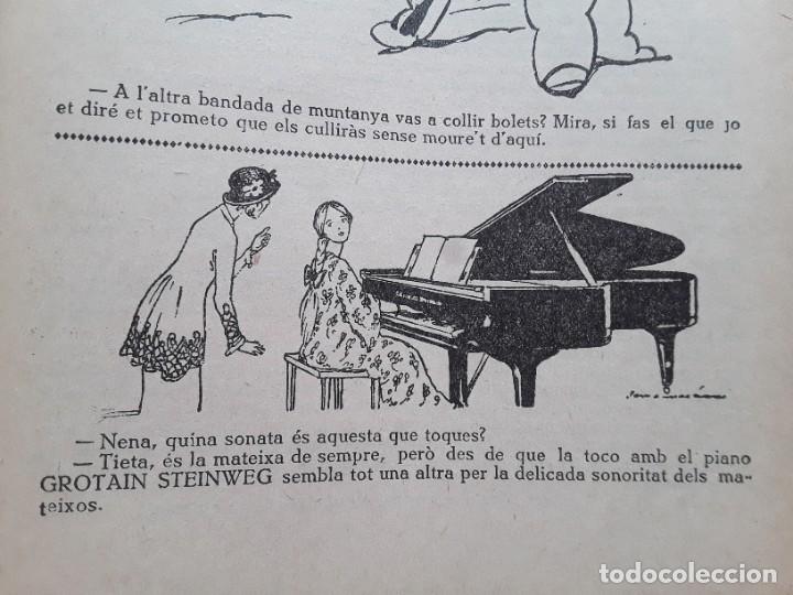 Poster collecting: PIANO GROTAIN STEINWEG HOJA A&Ntilde;O 1925