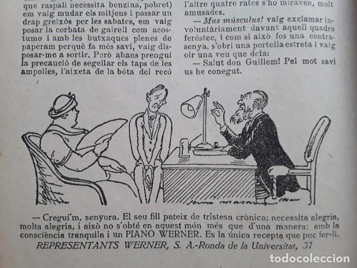 Poster collecting: PIANO WERNER RONDA UNIVERSITAT 31 BARCELONA HOJA PUBLICIDAD A&Ntilde;O 1925