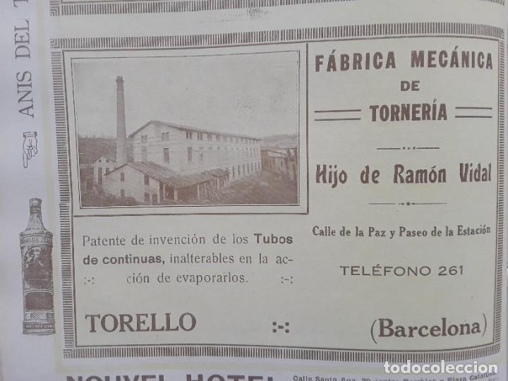 Sammeln von Plakaten: FABRICA MECANICA TORNERIA HIJO DE RAMON VIDAL TORELLO TUBOS DE CONTINUAS PATENTE BARCELONA A&Ntilde;O 1926