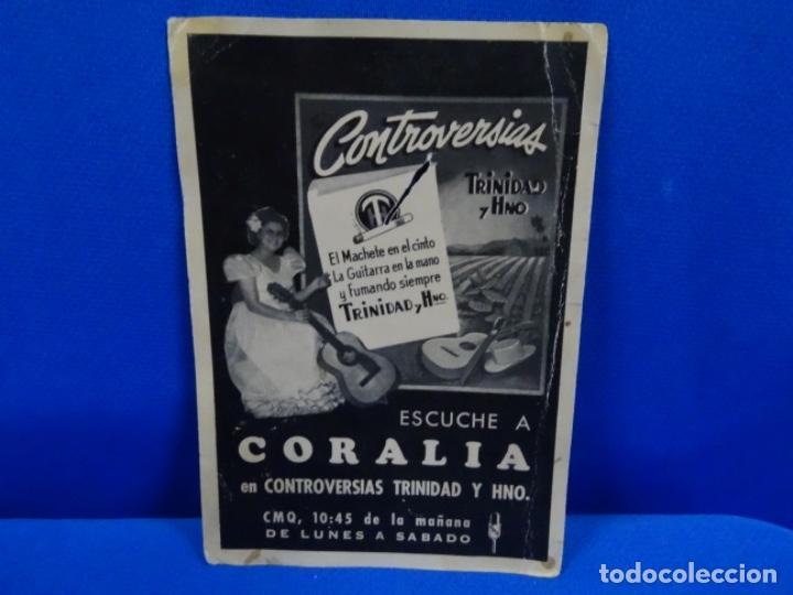 Poster collecting: PROPAGANDA CONTROVERSIAS TRINIDAD Y HNO. CORALIA. CUBA.