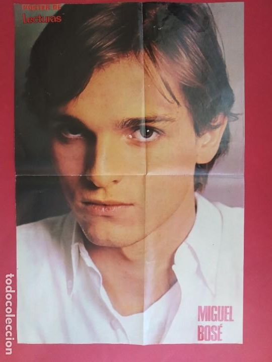 Coleccionismo de carteles: POSTER MIGUEL BOS&Eacute; - REVISTA LECTURAS - 1977