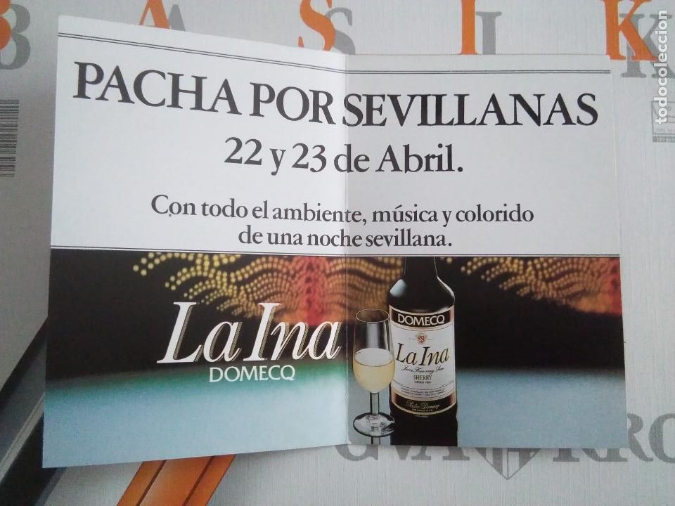 Coleccionismo de carteles: DISCOTECA PACHA DOBLE POSTAL - Foto 2