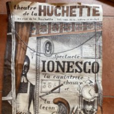 Coleccionismo de carteles: CARTEL THEATRE DE LA HUCHETTE JACQUES NOEL. Lote 361613445