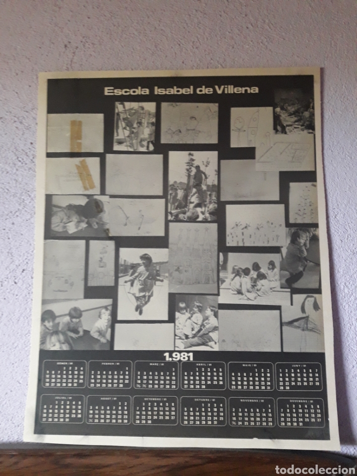 Coleccionismo de carteles: Cartel Escola Isabel de Villena 1981 ( Catalunya Esplugues )