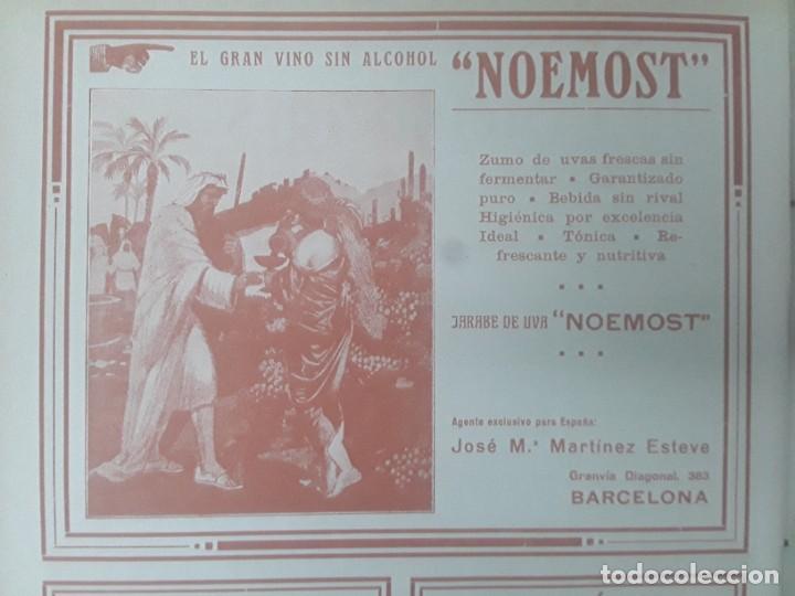 Collezionismo di affissi: NOEMOST EL GRAN VINO SIN ALCOHOL JARAVE DE UVA ZUMO AGENTE JOSE M&ordf; MARTINEZ ESTEVE HOJA A&Ntilde;O 1919