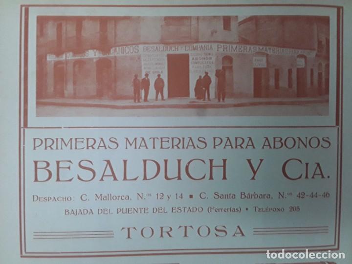 Collezionismo di affissi: FABRICA ALPARGATAS ALFONSO LLASAT LIBRERIA LES VOLTES FRANCISCO MESTRE TORTOSA MIGUEL CENTELLES 1919