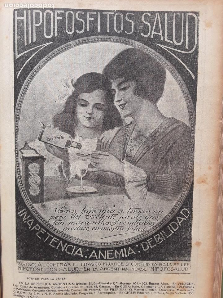 Colecionismo de cartazes: HIPOFOSFITOS SALUD HIPOFOSALUD JARABE RECONSTITUYENTE DEBILIDAD ANEMIA INAPETENCIA HOJA A&Ntilde;O 1919