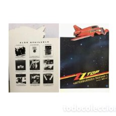 Coleccionismo de carteles: 1985, ZZ TOP, AFTERBURNER. CARTEL DISPLAY ORIGINAL PARA LA PROMOCIÓN DEL ÁLBUM.. Lote 365332201