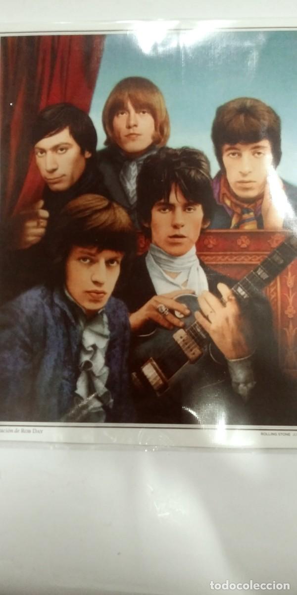 Coleccionismo de carteles: Cartel The Rolling Stones lustraci&oacute;n Rob Day