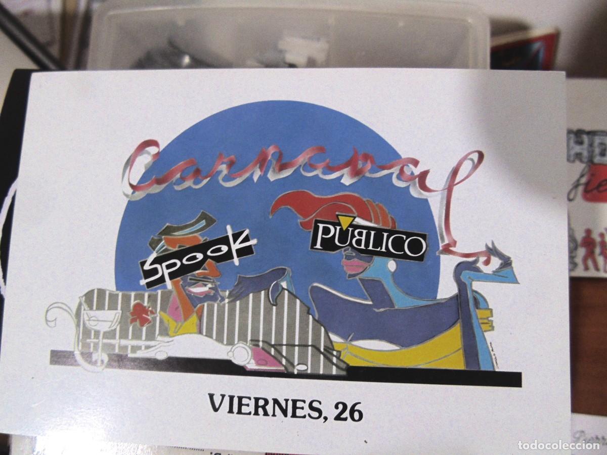 Sammeln von Plakaten: SPOOK FACTORY DISCOTECA carnaval con publico local POSTAL A&Ntilde;OS 80-90