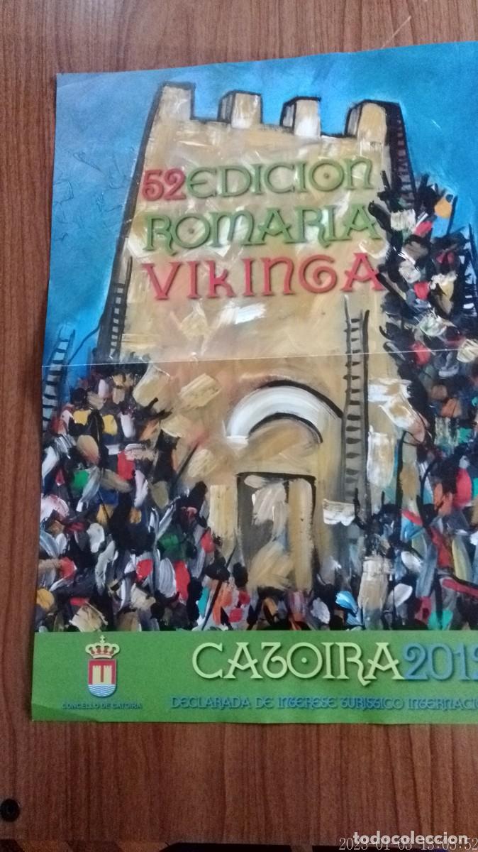 Coleccionismo de carteles: 52 Edicion de la Romeria Vikinga de Catoira