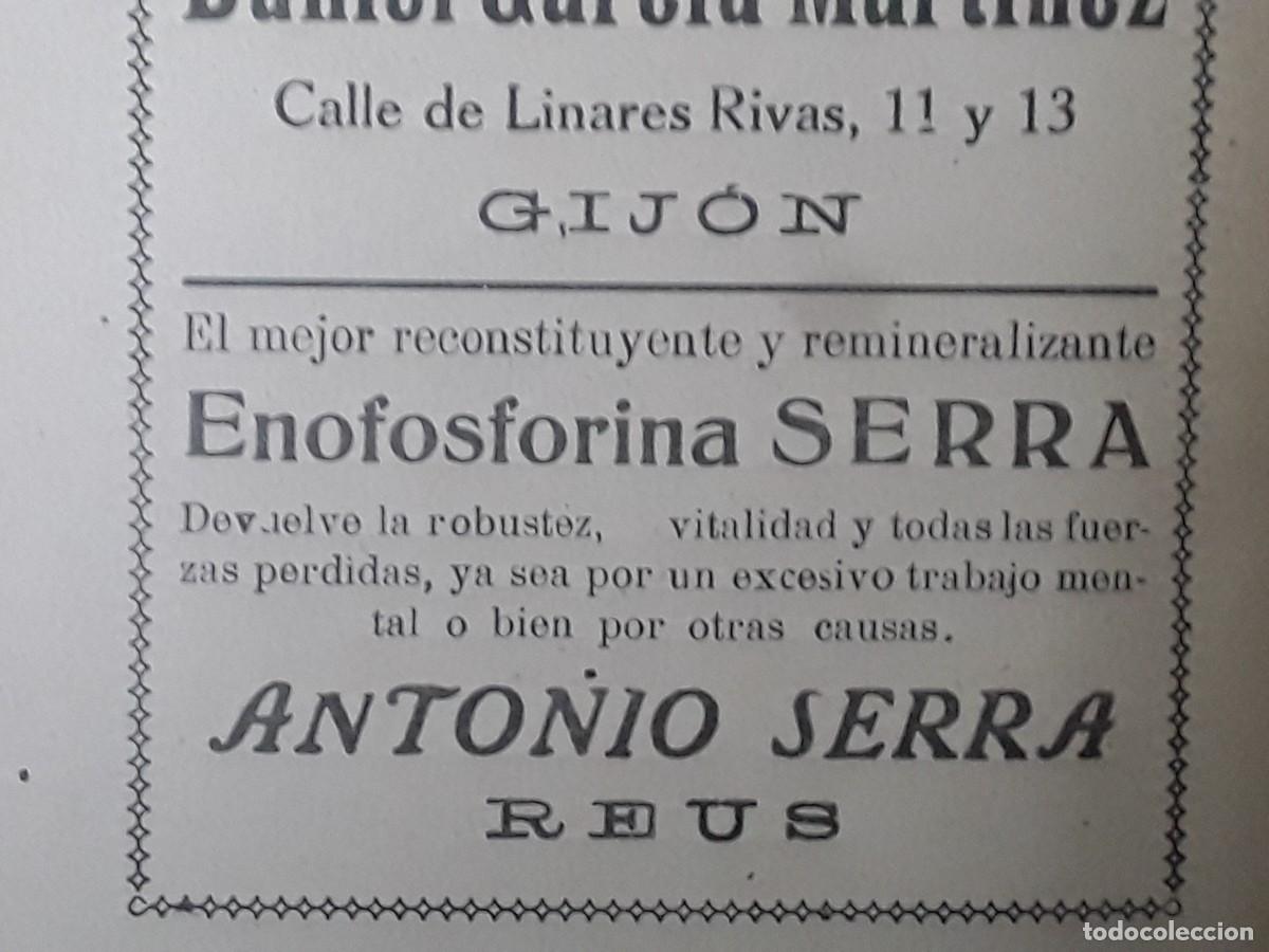 Collezionismo di affissi: RECONSTITUYENTE Y REMINERALIZANTE ANTONIO SERRA REUS VITALIDAD FARMACIA HOJA A&Ntilde;O 1925