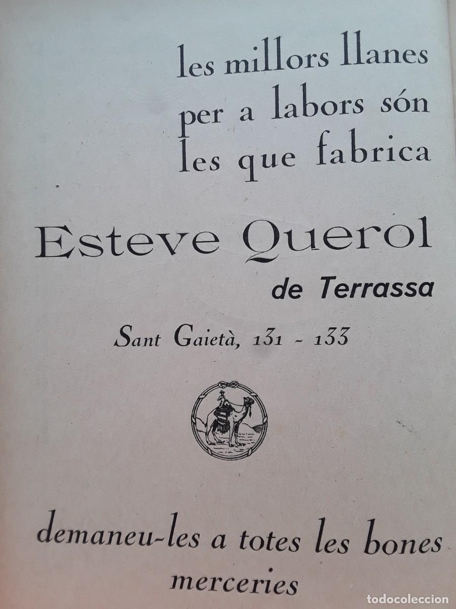 Sammeln von Plakaten: ESTEVE QUEROL TERRASSA MERCERIES LLANES PER A LABORS BARCELONA HOJA A&Ntilde;O 1935