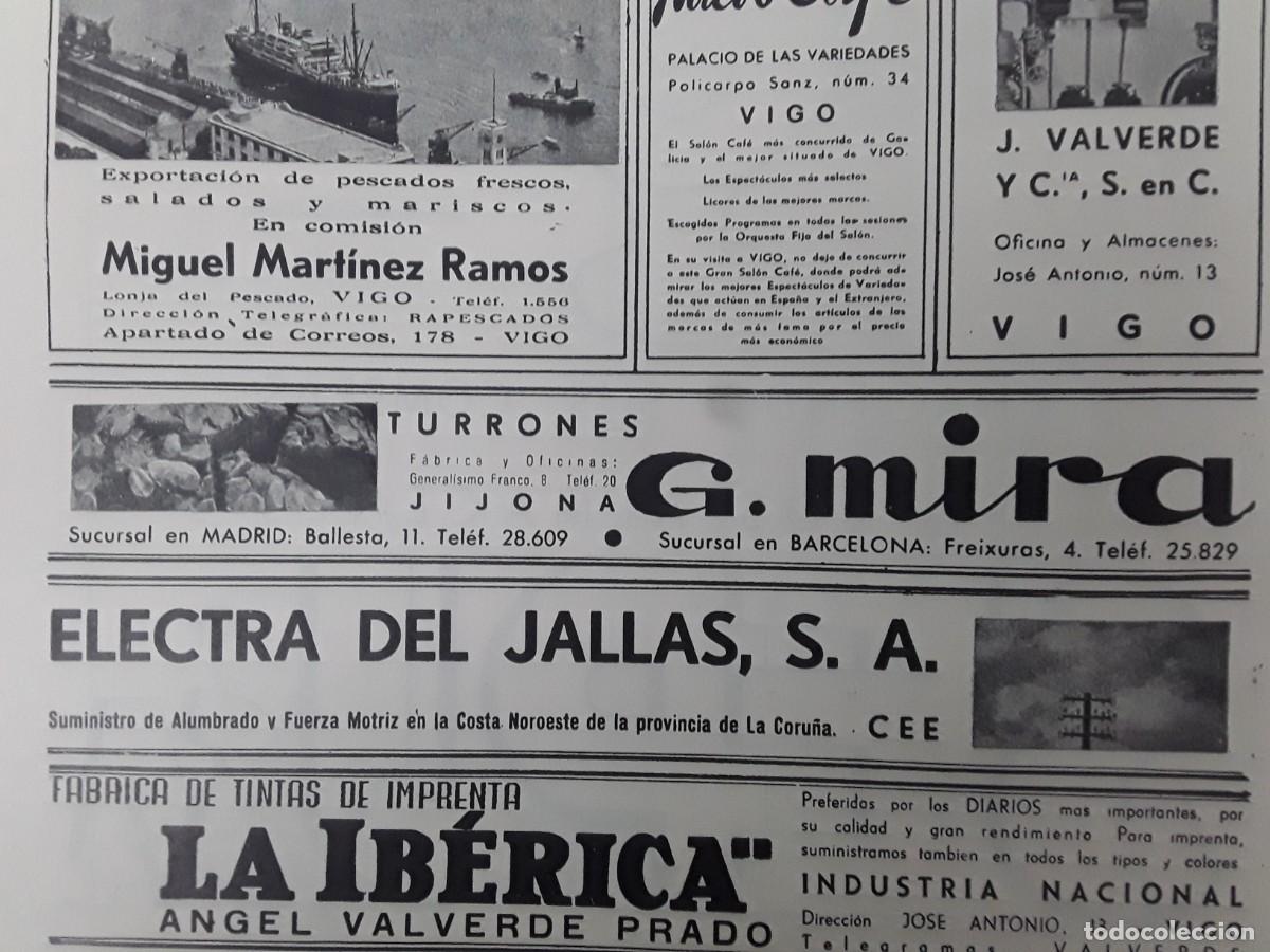 Colecionismo de cartazes: FABRICA TURRONES G.MIRA JIJONA HOJA REVISTA 1939
